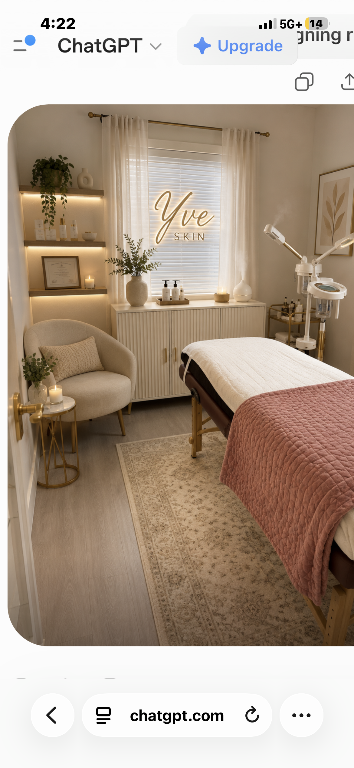 Authentic facial care work at YVE Aesthetics & Wellness